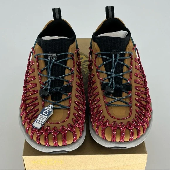 KEEN NEW UNEEK SNK SNEAKERS BROWN SUGAR BLACK WOMEN’S 8.5 MEN’S 7 HIKING OUTDOOR - Picture 5 of 13